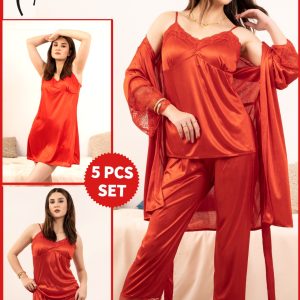 5pc Bridal Nightwear For Girls